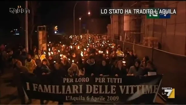 Lo Stato ha tradito L’Aquila