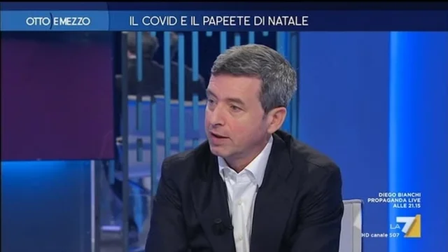 Il covid e il papete di natale - Otto e Mezzo - Puntata del 11/12/2020