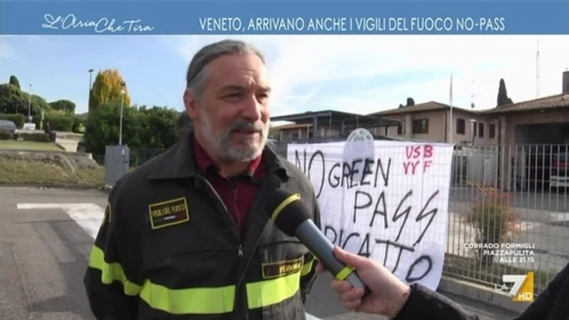 Veneto, i Vigili del Fuoco No Green Pass in sciopero della fame