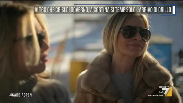Altro che crisi di governo, a Cortina si teme solo l'arrivo di Grillo