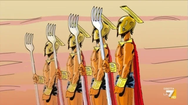 Il nuovo cartoon del Genio Makkox - "Scontro di cutture"