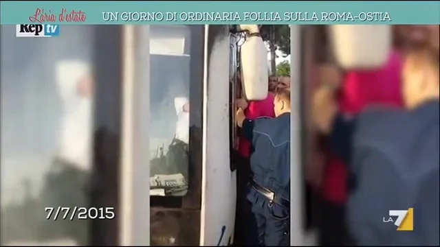 Un giorno di ordinaria follia sulla Roma-Ostia