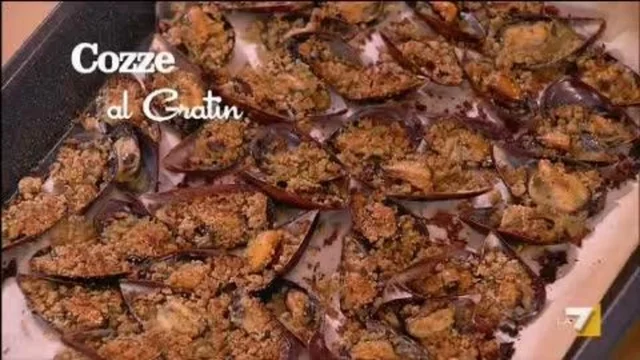 Cozze gratinate