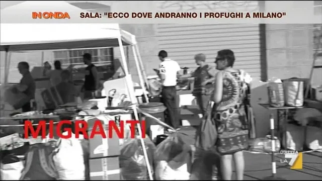 Sala: 'Ecco dove andranno i profughi a Milano'