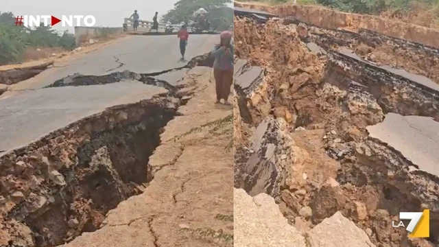 Terremoto in Myanmar: il video dell'enorme faglia aperta nel terreno