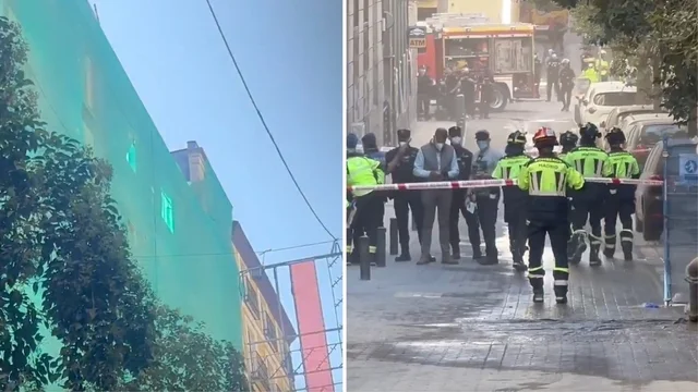 Crolla un solaio a Madrid durante lavori di ristrutturazione: quattro persone disperse