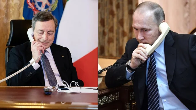 Telefonata Draghi-Putin: ecco cosa si sono detti