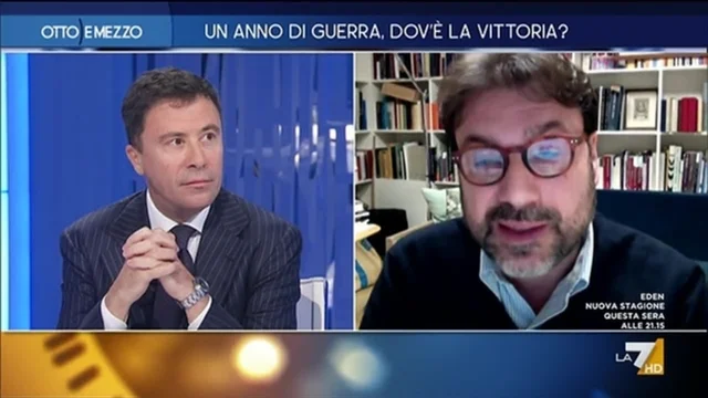 Un anno di guerra, dove è la vittoria? Otto e Mezzo - Puntata del 20/2/2023