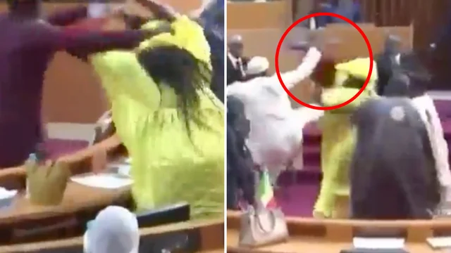 Schiaffi alla deputata, lei gli tira la sedia: l'incredibile rissa all'interno del Parlamento del Senegal