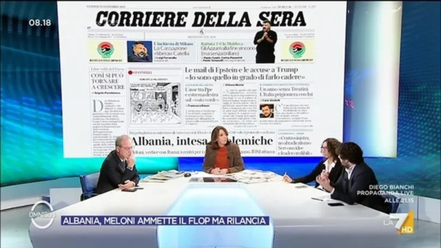 Omnibus Dibattito - Puntata del 14/11/2025