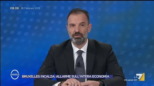 Bruxelles incalza: allarme sull'intera economia - Puntata 28/02/2019