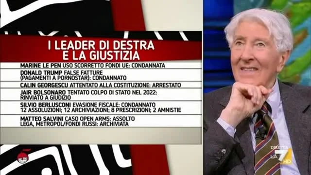 Augias, “Leader europei e giustizia? Mi cadono le braccia”