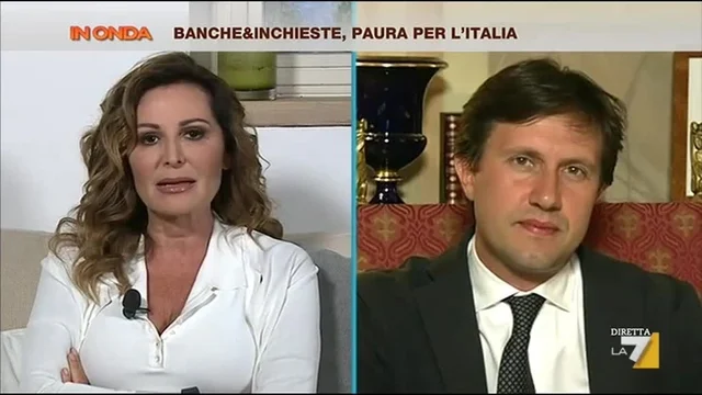 Daniela Santanchè: 'Mi piacerebbe sapere a chi sono stati dati i soldi di Mps'