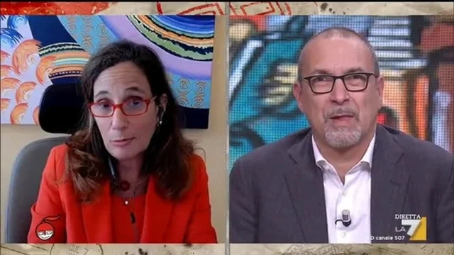 Il confronto tra la virologa Ilaria Capua e il direttore di Natural Geographic Italia Marco Cattaneo