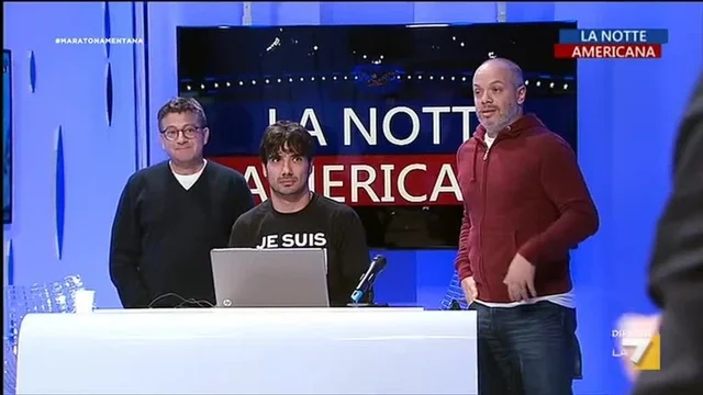 Ore 2.20 del mattino gli amici di Gazebo abbandonano la maratona ... Vedremo chi arriverà alla fine