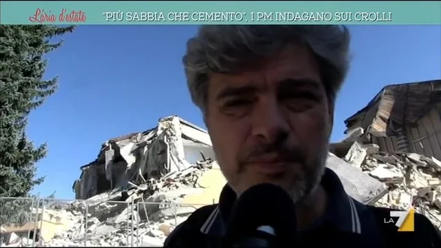 'Più sabbia che cemento', i PM indagano sui crolli