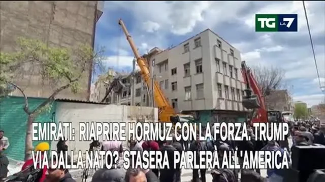 TG LA7 edizione delle 13.30 del 1/4/2026