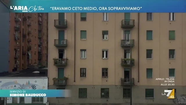 'Eravamo ceto medio, ora sopravviviamo'