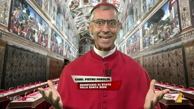 Luca e Paolo: "La cosa importante del conclave è una sola, magnare!"
