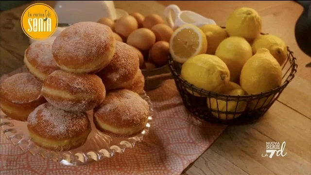 Bombe fritte alla crema