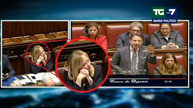 “Che merda” teorie sui social sul labiale di Giorgia Meloni