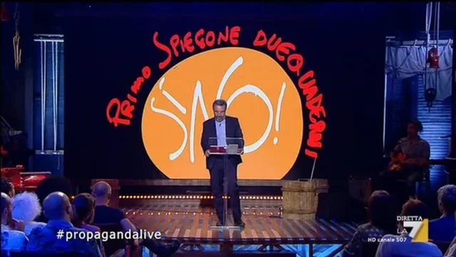 Lo spiegone di Marco Damilano a Propaganda Live