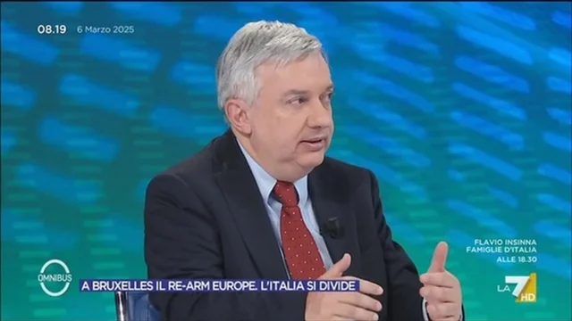 A Bruxelles Rearm-Europe, l'Italia si divide - Omnibus, 06/03/2025
