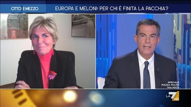 Europa e Meloni: per chi è finita la pacchia? - Otto e Mezzo - Puntata del 21/12/2023