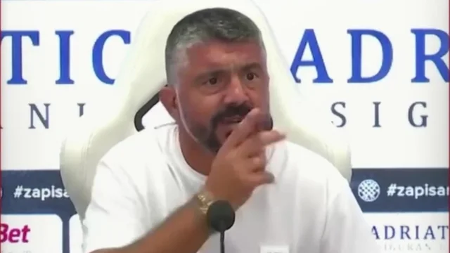 Gattuso si infuria con il giornalista croato: "Io e te cominciamo male..."