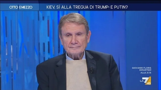 Kiev, si alla tregua di Trump: e Putin? - Otto e Mezzo - Puntata 11/3/2025