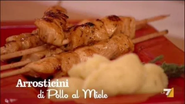 Arrosticini di Pollo al Miele