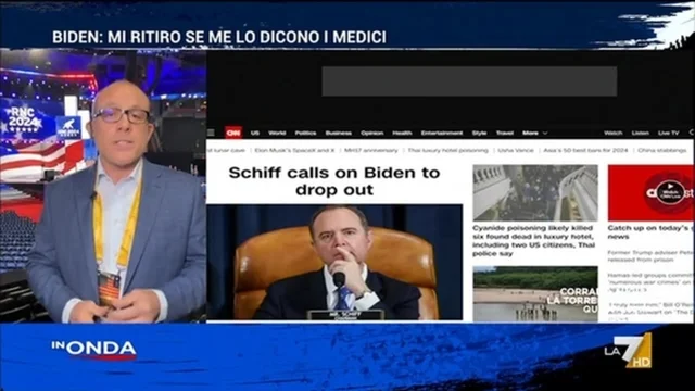 Biden: mi ritiro se me lo dicono i medici - In Onda - Puntata del 17/7/2024