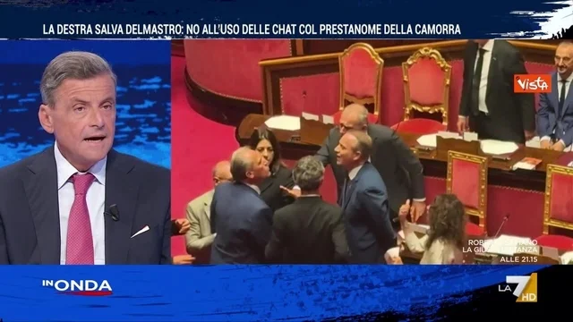 Chat di Delmastro, Calenda: "Ognuno difende i suoi, non un bello spettacolo"