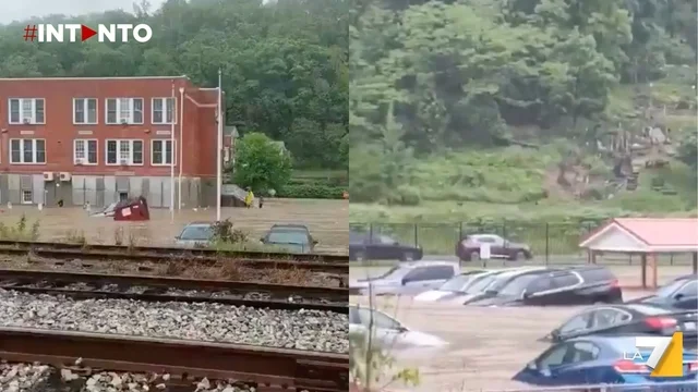 Grave inondazione negli Stati Uniti: evacuata una scuola elementare a Westernport