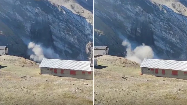 Frana in Val Formazza, 2 dispersi: video