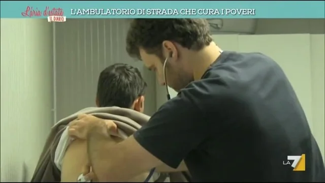 L'ambulatorio di strada che cura i poveri