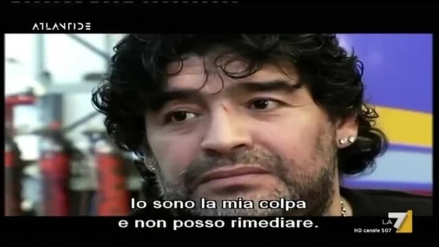 Maradona by Kusturica, "Sapevo tutto, l'unica cosa che non sapevo è che avrei preso la cocaina"