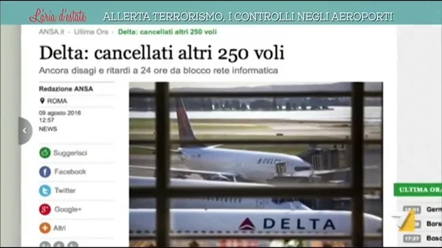 Allerta terrorismo, i controlli negli aeroporti