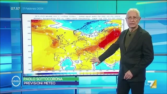 Meteo LA7 17/2/2024