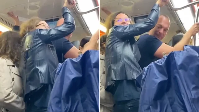 Maltempo a Roma, piove dentro la metro A: il video dai social