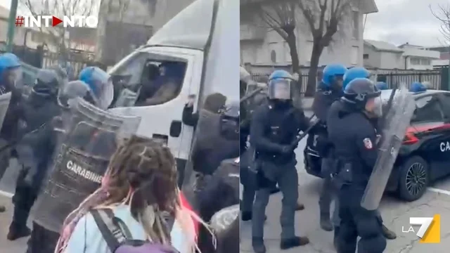 Scontri dopo il rave party a Moncalieri: tre militari feriti durante lo sgombero