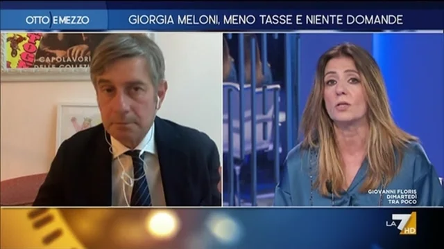 Giorgia Meloni, meno tasse e niente domande - Otto e Mezzo - Puntata del 02/05/2023