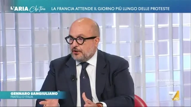 Proteste in Francia e in Spagna, Gennaro Sangiuliano: "Decrescita cubana, è la crisi evidente delle sinistre radicalizzate"