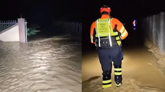 Maltempo Pisa, nonna e bimbo di 5 mesi dispersi dopo la piena del torrente Sterza
