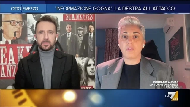 'Informazione gogna', la destra all'attacco - Otto e Mezzo - Puntata del 15/01/2024
