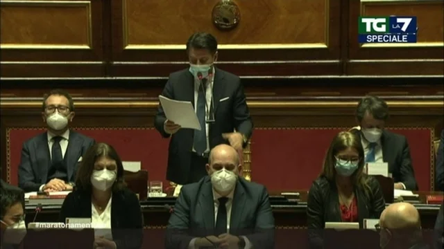 Crisi di governo, il discorso integrale del Presidente Conte al Senato