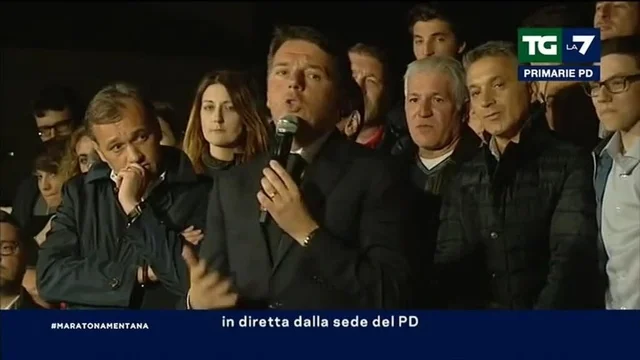 Primarie PD, la netta vittoria di Renzi: 'Toglieremo l'Italia dalla palude'