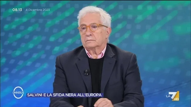 Salvini e la sfida nera alla UE - Omnibus, 04/12/2023