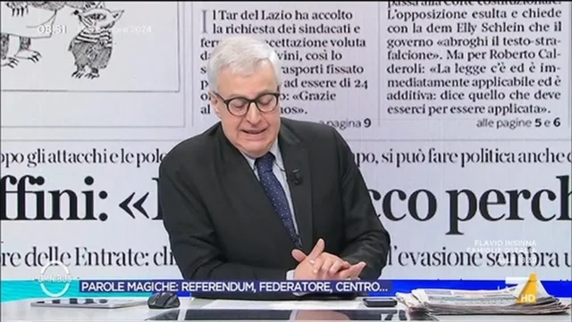 Omnibus Dibattito- Puntata del 13/12/2024