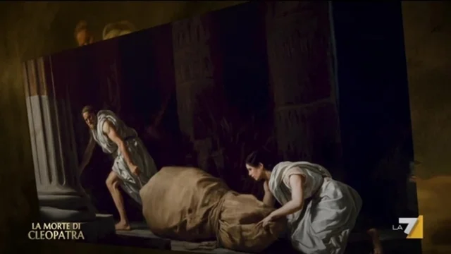 Cleopatra e Cesare: il leggendario primo incontro grazie a un sacco della biancheria